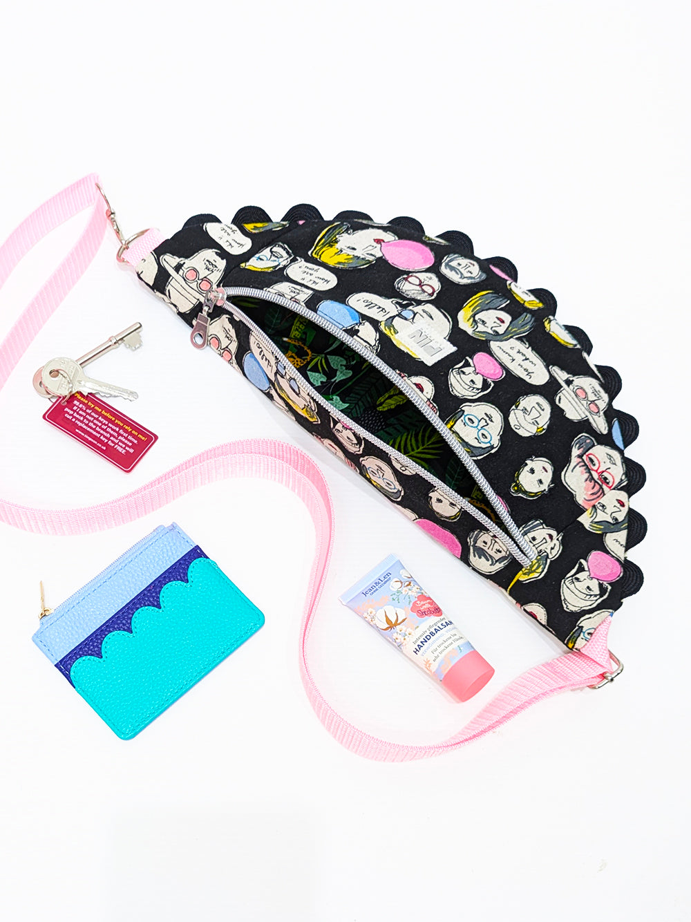Talking Heads Bum Bag-Pin Clothing-pinclothing.co.uk