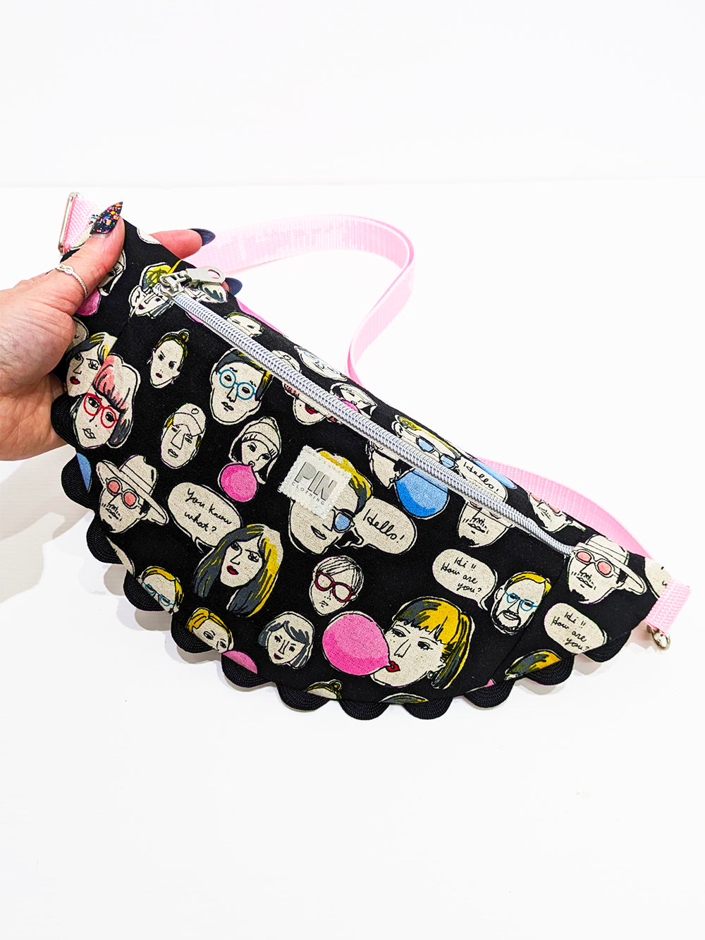 Talking Heads Bum Bag-Pin Clothing-pinclothing.co.uk