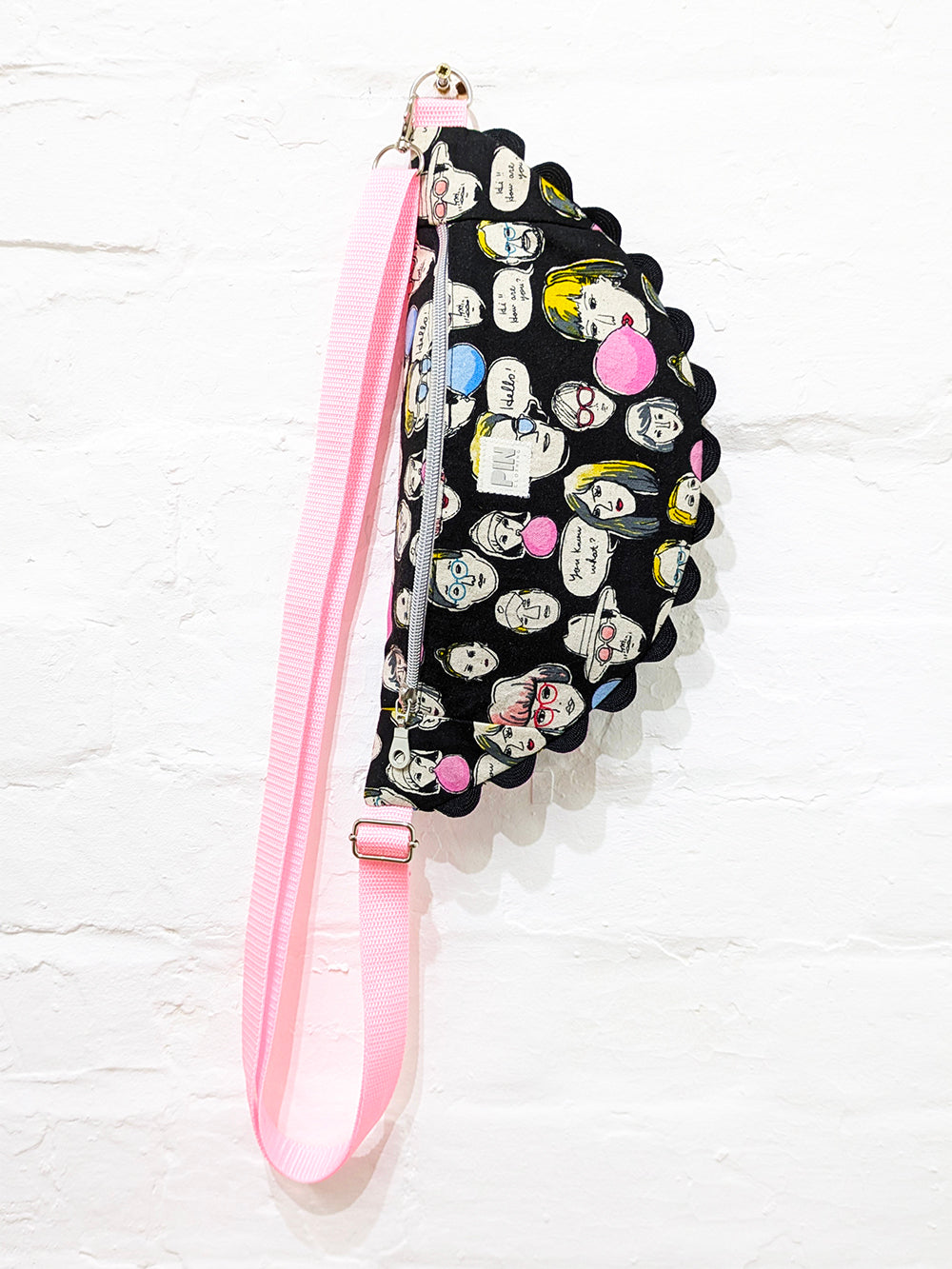 Talking Heads Bum Bag-Pin Clothing-pinclothing.co.uk
