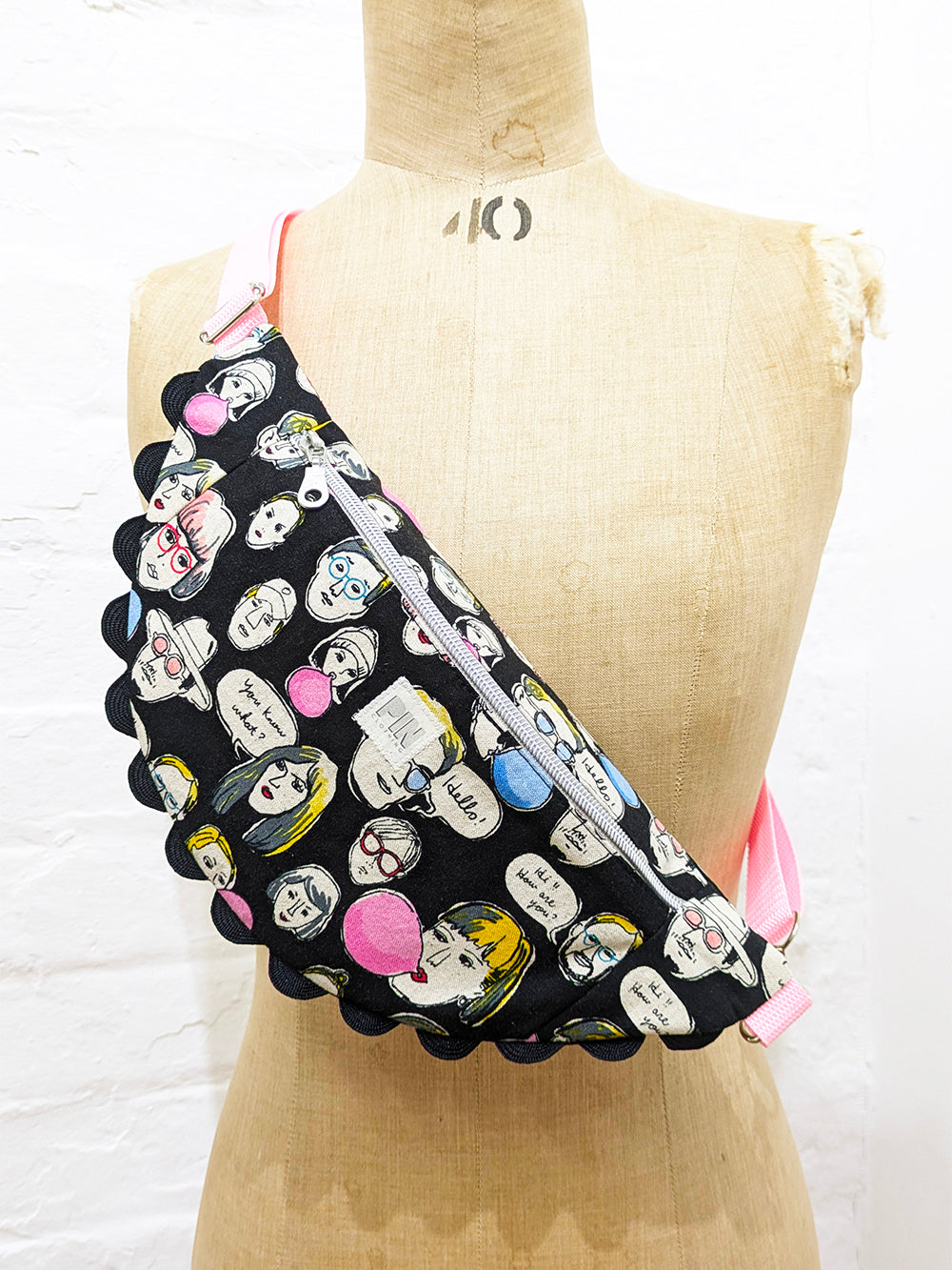 Talking Heads Bum Bag-Pin Clothing-pinclothing.co.uk