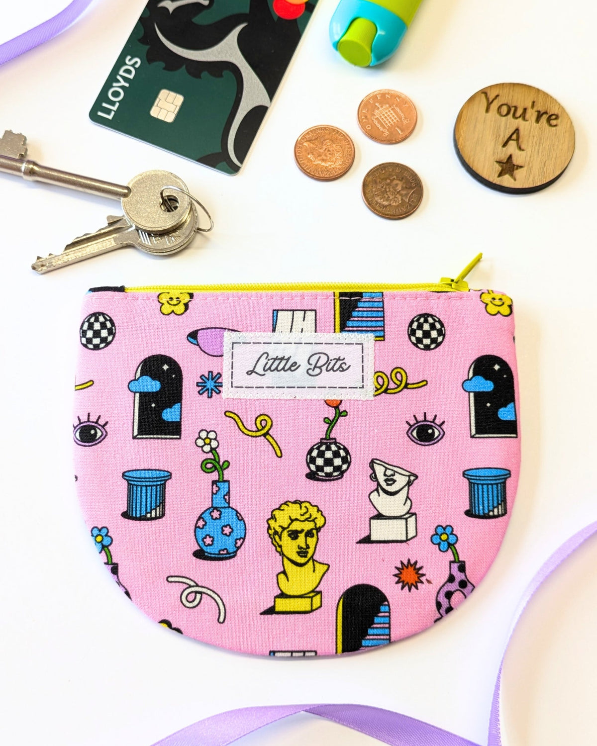 Museum of Whimsy 'Little Bits' Purse Small-pinclothing.co.uk-pinclothing.co.uk