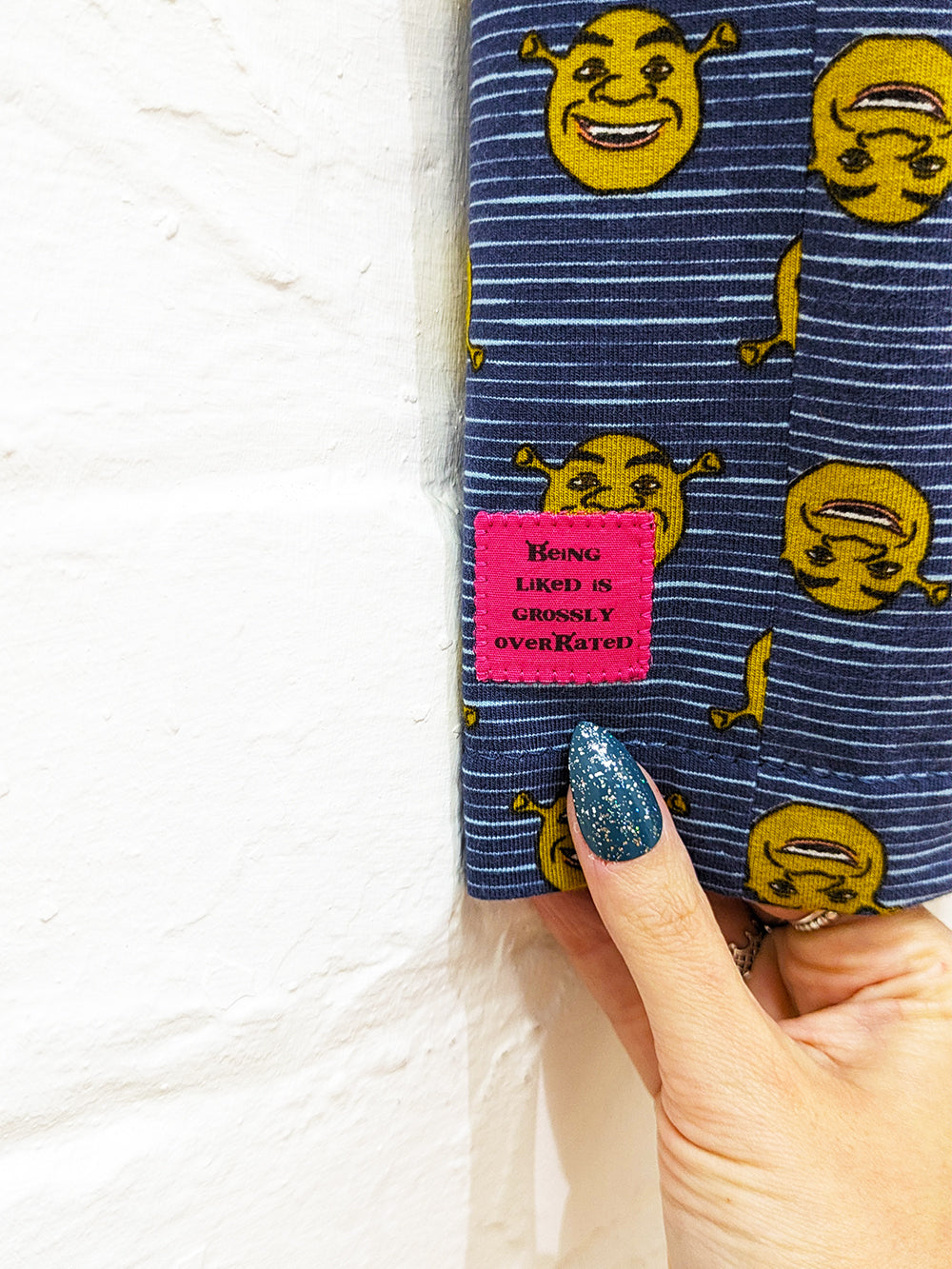 Shrek Stripe Smock Dress SUPER SECONDS SALE (OS)-Pin Clothing-pinclothing.co.uk