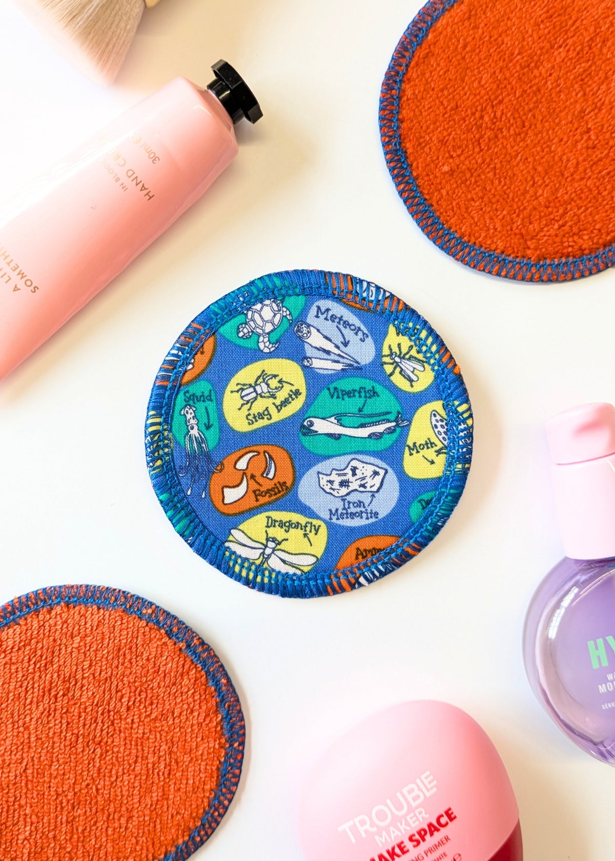 Individual Reusable Cotton Face Pads SUPER SECONDS SALE (MD)-Pin Clothing-pinclothing.co.uk