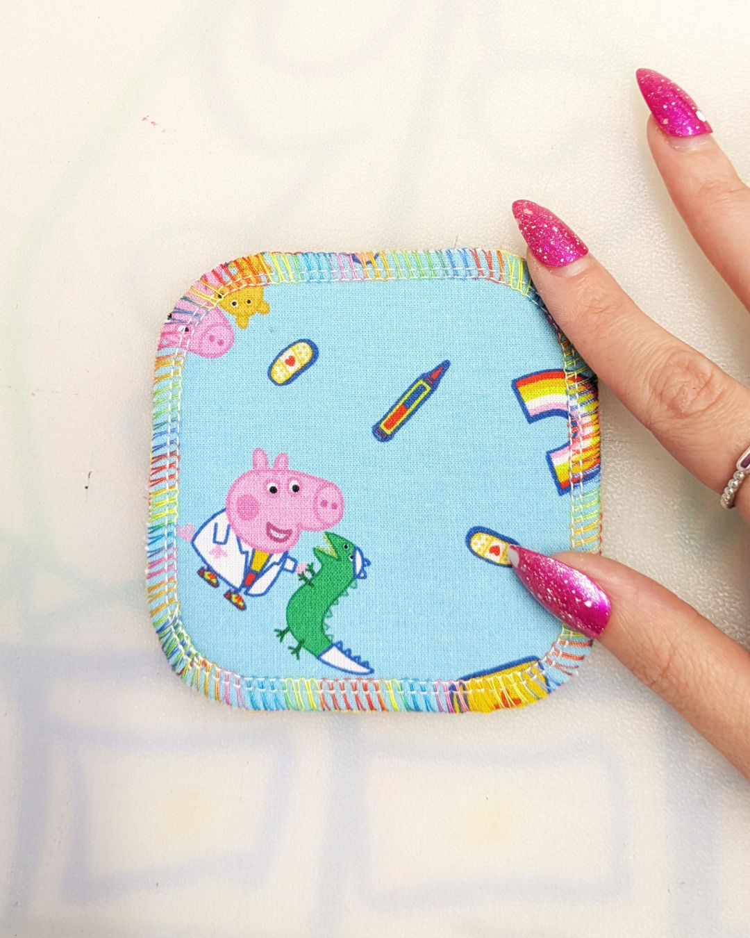 Peppa Scrubby Reusable Cotton Face Pad SUPER SECONDS (OS)