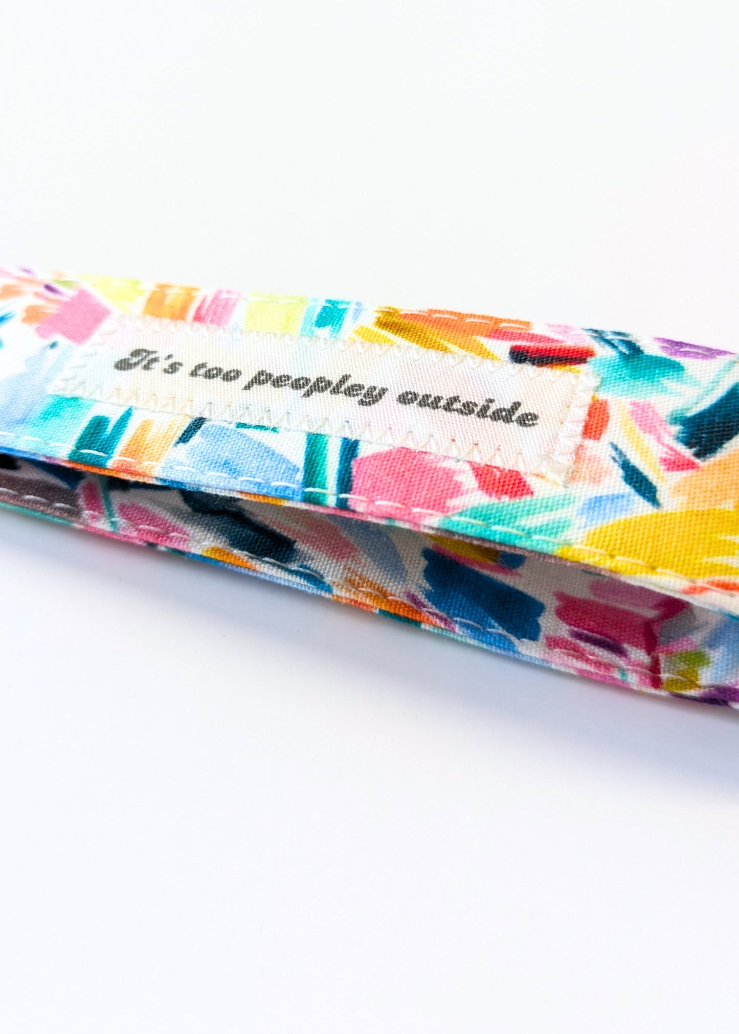 Confetti Splash Wristlet Keyring-pinclothing.co.uk-pinclothing.co.uk
