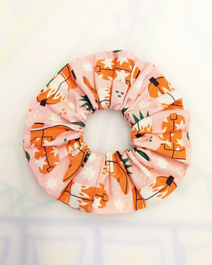 Cowboy Boots Cotton Scrunchie SUPER SECONDS (OS)