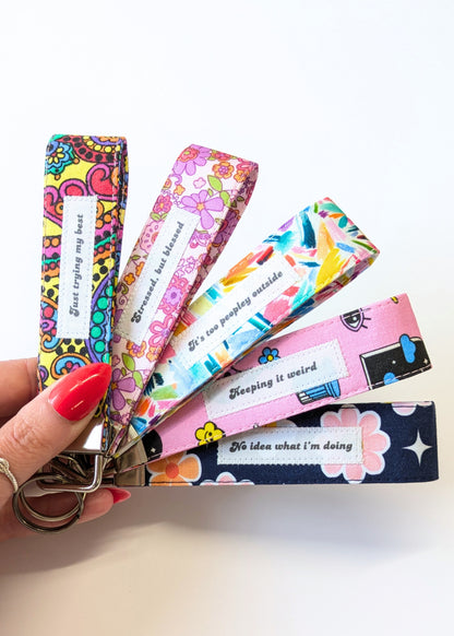 Museum of Whimsy Wristlet Keyring-pinclothing.co.uk-pinclothing.co.uk