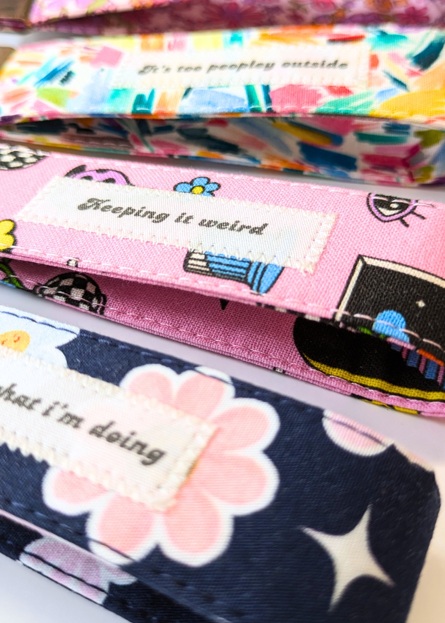 Museum of Whimsy Wristlet Keyring-pinclothing.co.uk-pinclothing.co.uk