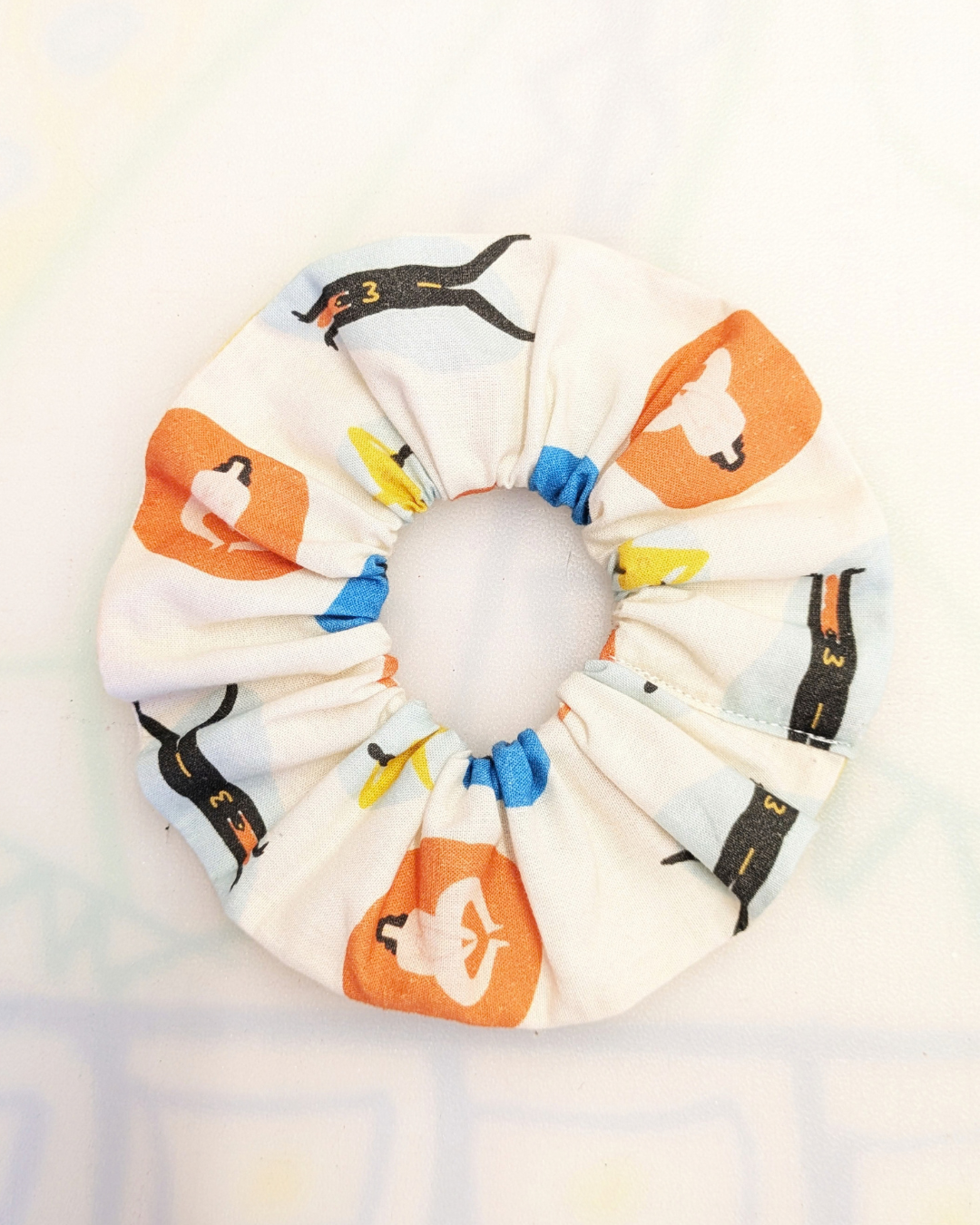 Naked Ladies Cotton Scrunchie SUPER SECONDS (OS)-pinclothing.co.uk-pinclothing.co.uk