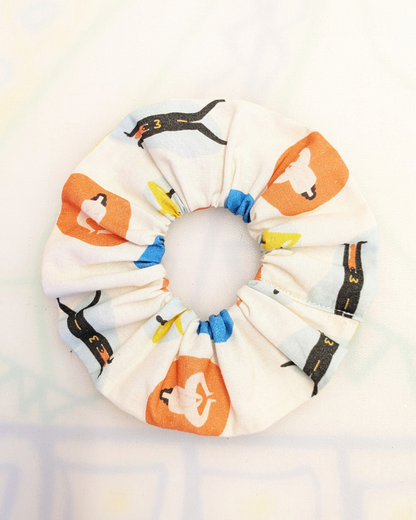 Naked Ladies Cotton Scrunchie SUPER SECONDS (OS)-pinclothing.co.uk-pinclothing.co.uk