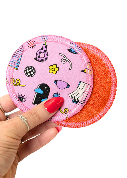 Individual Reusable Cotton Face Pads SUPER SECONDS SALE (MD)-Pin Clothing-pinclothing.co.uk