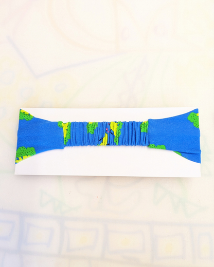 Brocolli Stretch Twist Headband SUPER SECONDS (OOAK)