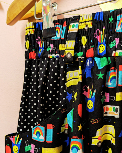 Back to School Pocket Skirt-pinclothing.co.uk-pinclothing.co.uk
