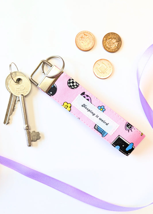 Museum of Whimsy Wristlet Keyring-pinclothing.co.uk-pinclothing.co.uk