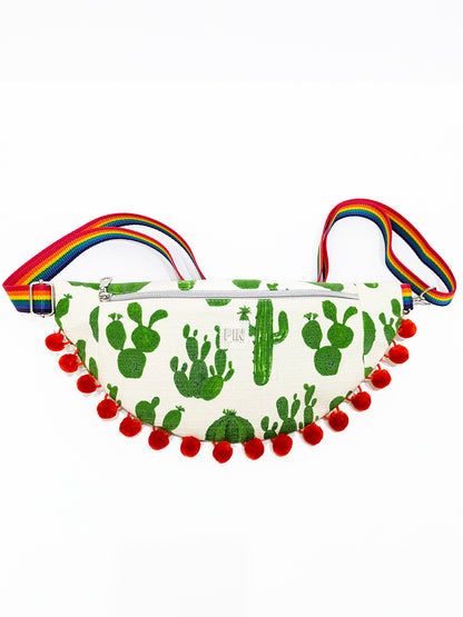 Cactus Bum Bag-Pin Clothing-pinclothing.co.uk