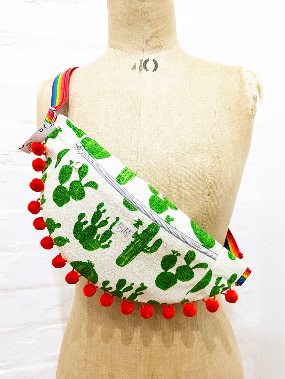 Cactus Bum Bag-Pin Clothing-pinclothing.co.uk