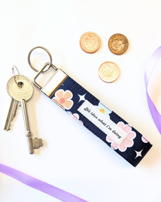 Cosmic Garden Wristlet Keyring-pinclothing.co.uk-pinclothing.co.uk