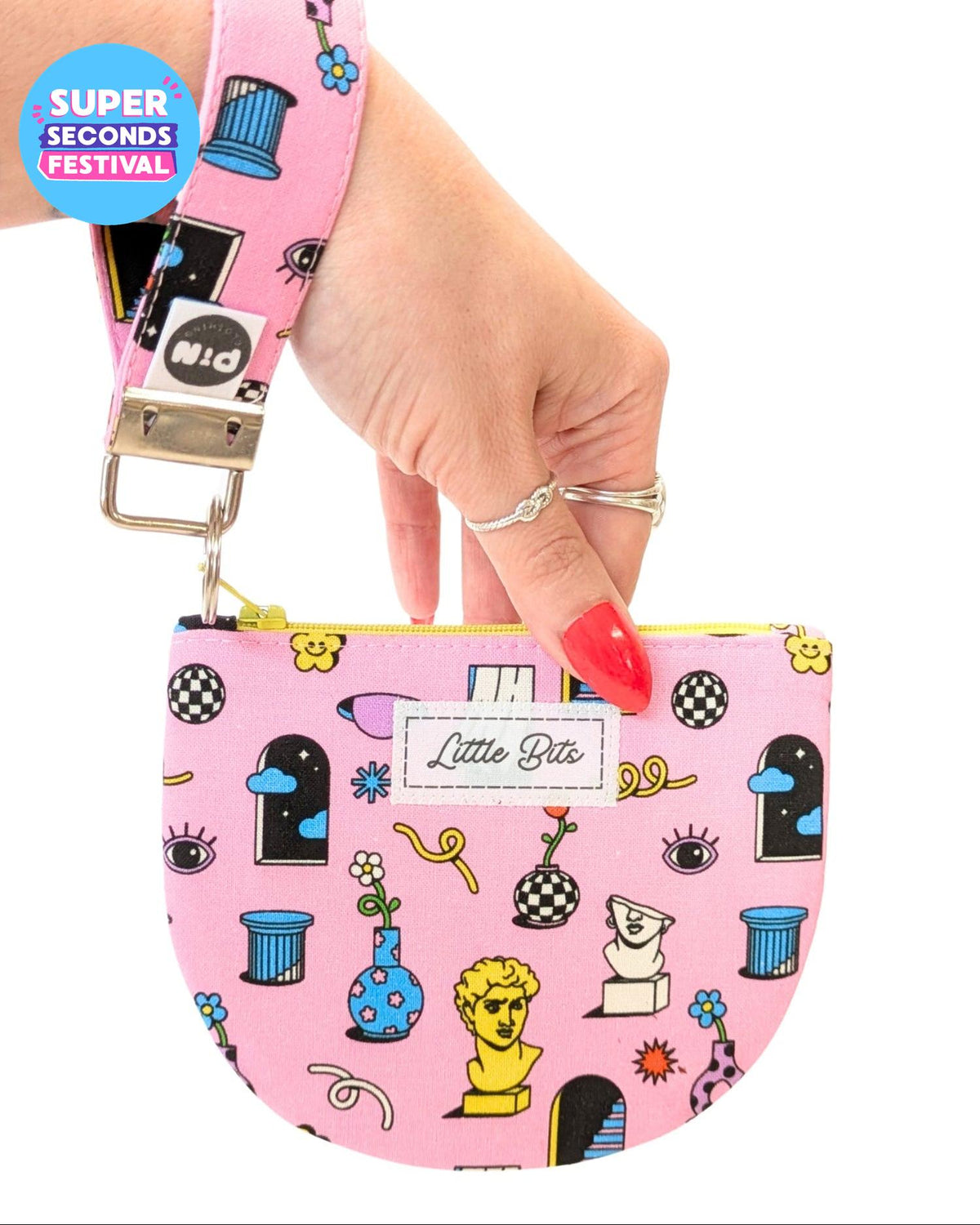 Museum of Whimsy Wristlet Keyring-pinclothing.co.uk-pinclothing.co.uk