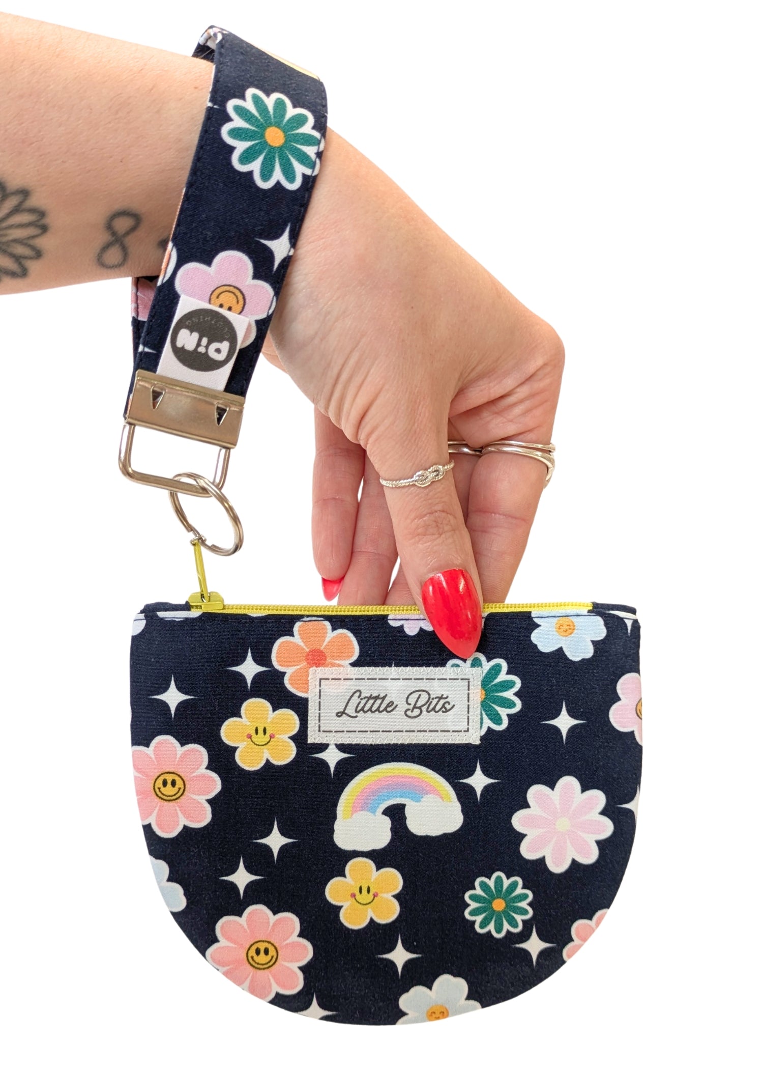 Cosmic Garden Wristlet Keyring-pinclothing.co.uk-pinclothing.co.uk