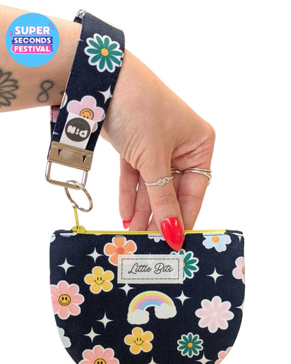 Cosmic Garden Wristlet Keyring-pinclothing.co.uk-pinclothing.co.uk