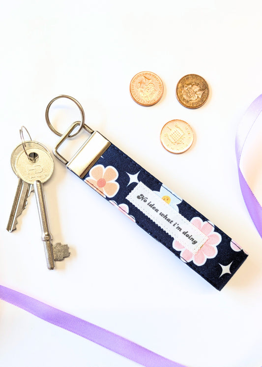 Cosmic Garden Wristlet Keyring-pinclothing.co.uk-pinclothing.co.uk