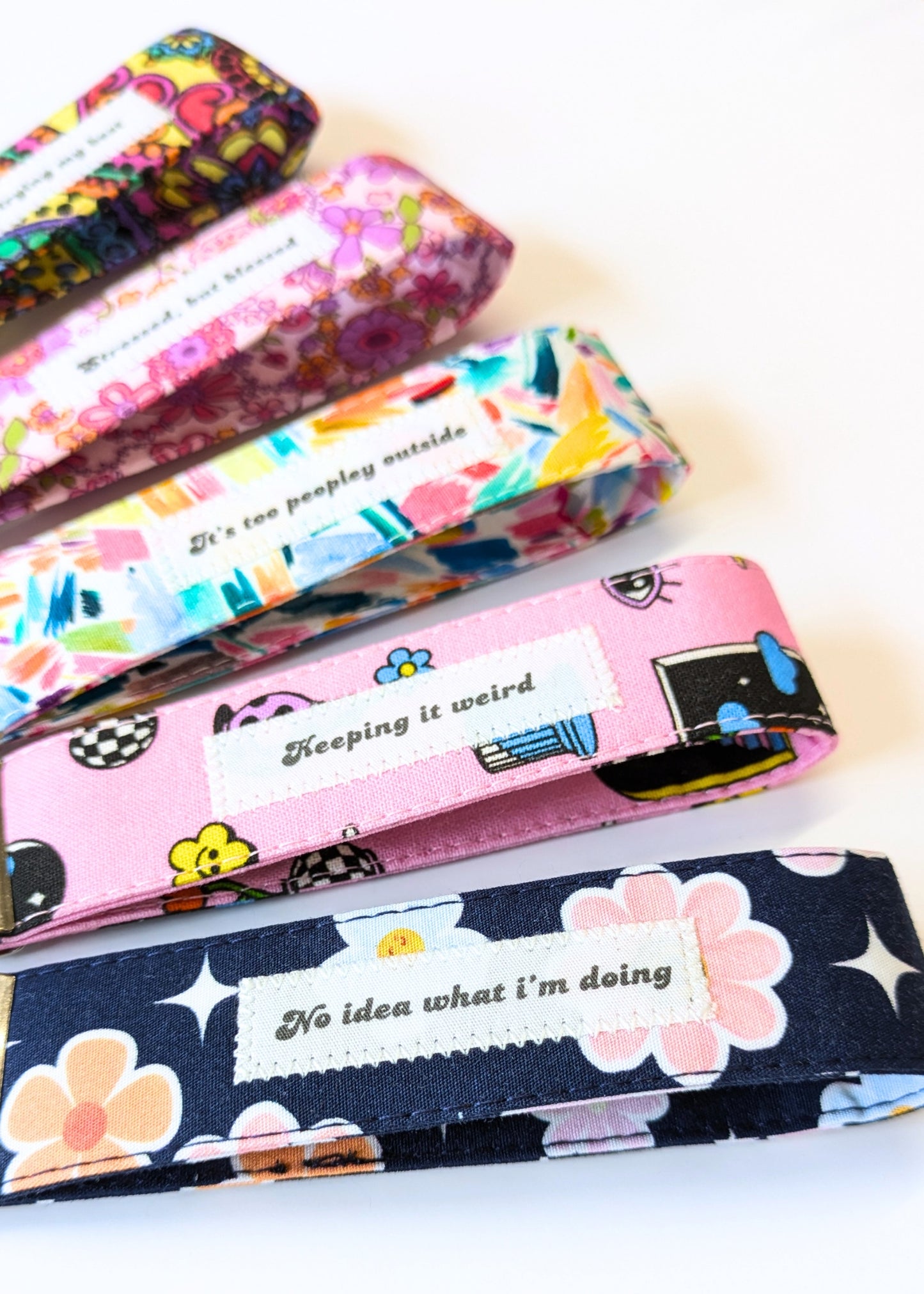 Cosmic Garden Wristlet Keyring-pinclothing.co.uk-pinclothing.co.uk