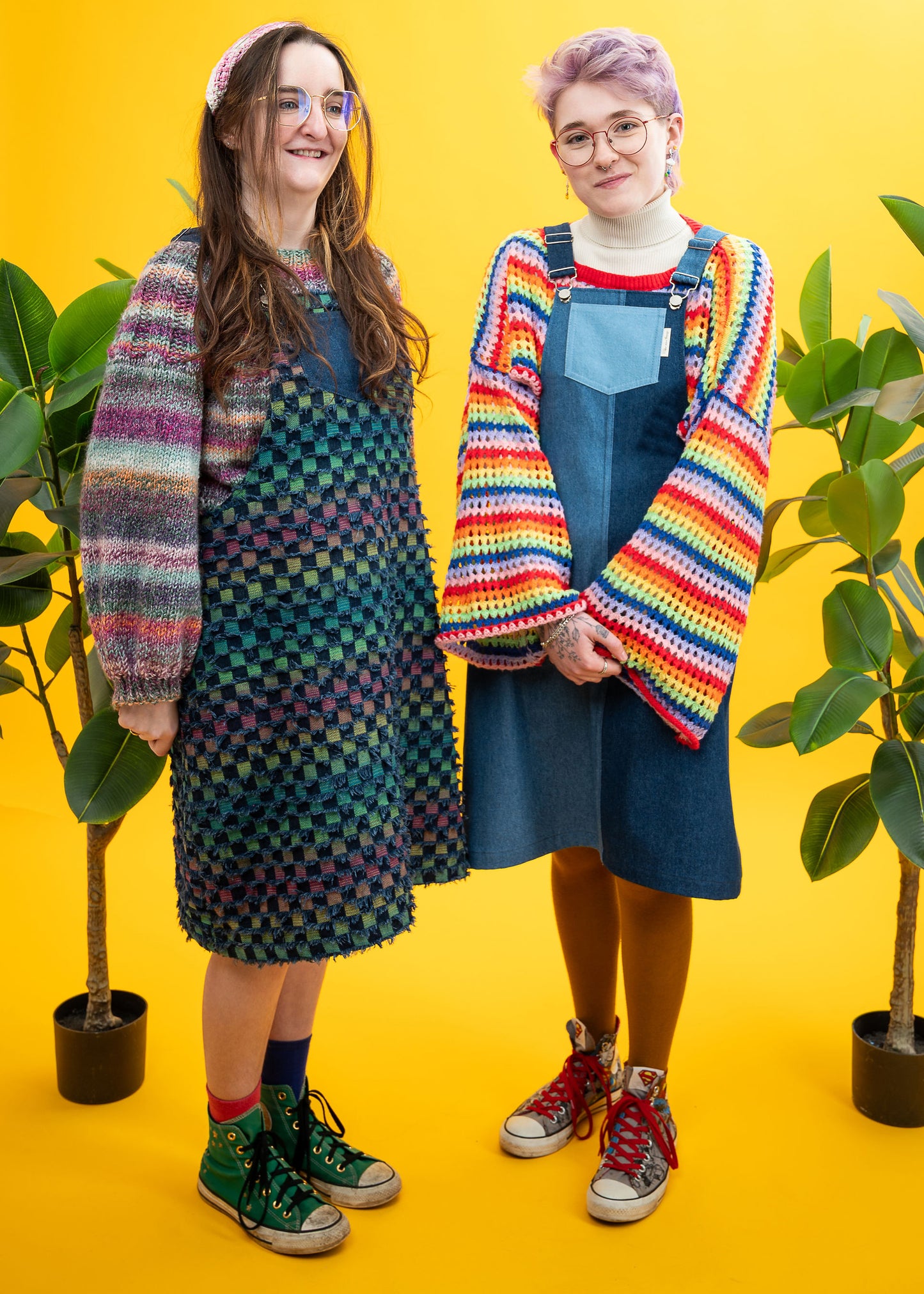 The Midnight Mosaic Pinafore Dress-pinclothing.co.uk-pinclothing.co.uk