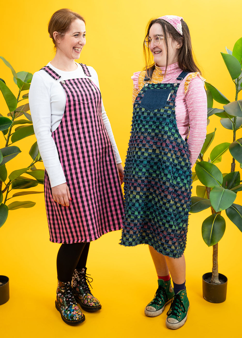 The Picnic-Pop Pinafore Dress-pinclothing.co.uk-pinclothing.co.uk