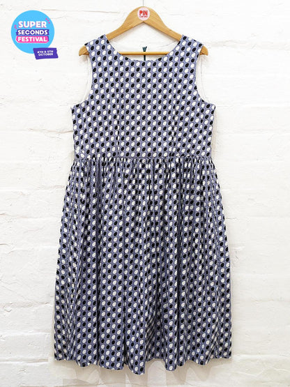 Mouse Print Children's Dress SUPER SECONDS SALE (OOAK)-Pin Clothing-Age 14 - 15-pinclothing.co.uk