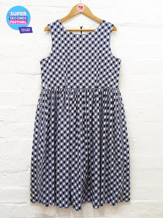 Mouse Print Children's Dress SUPER SECONDS SALE (OOAK)-Pin Clothing-Age 14 - 15-pinclothing.co.uk