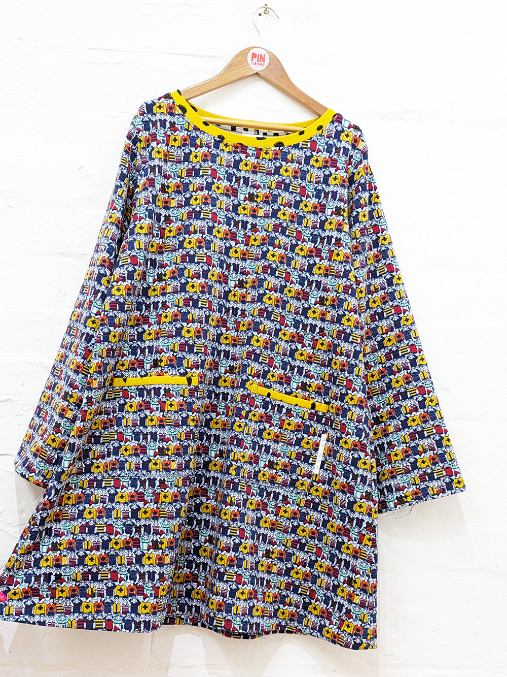 Oh Hello Sweatshirt Shift Dress-Pin Clothing-pinclothing.co.uk