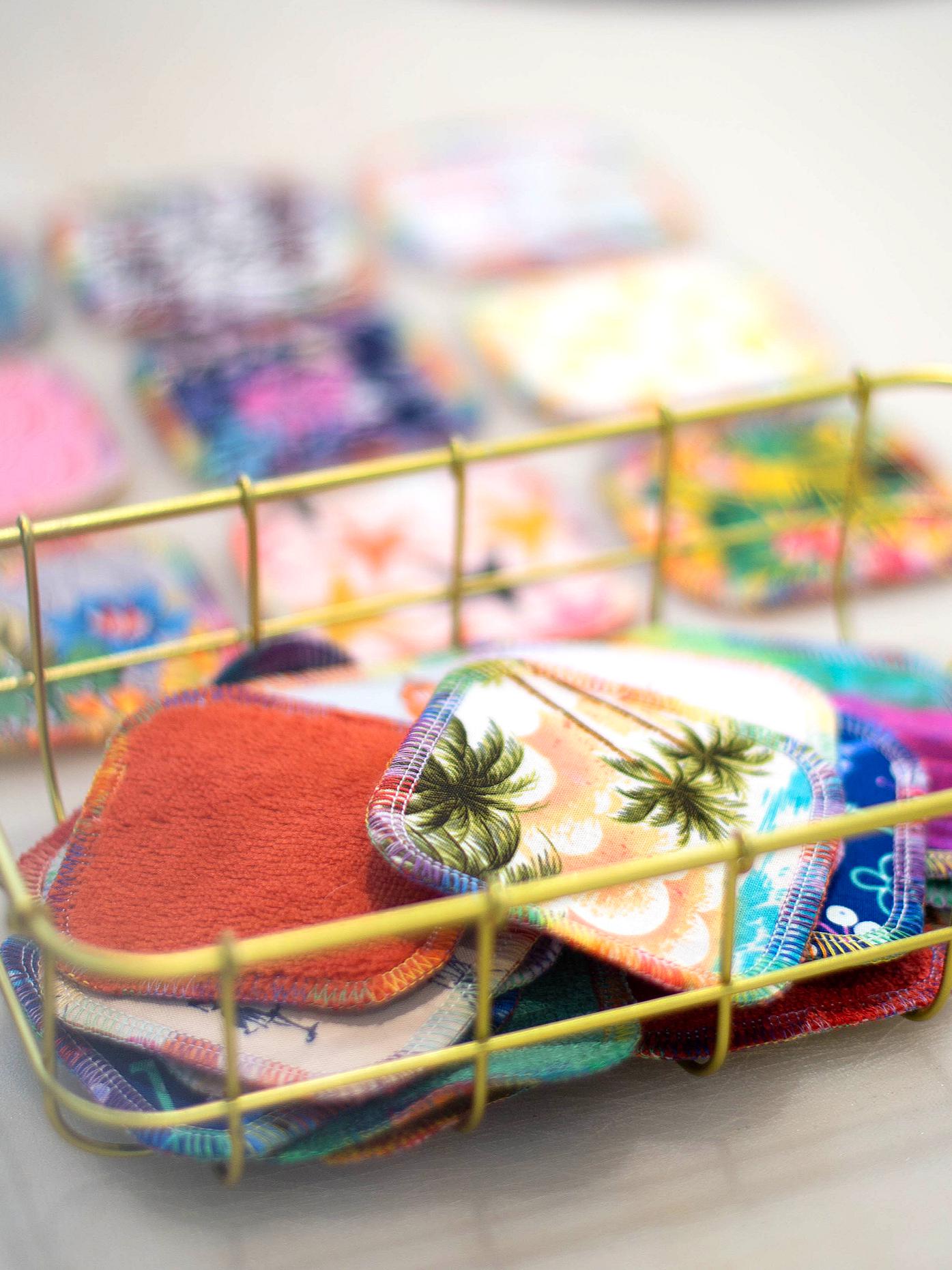 Individual Reusable Cotton Face Pads SUPER SECONDS SALE (MD)-Pin Clothing-pinclothing.co.uk