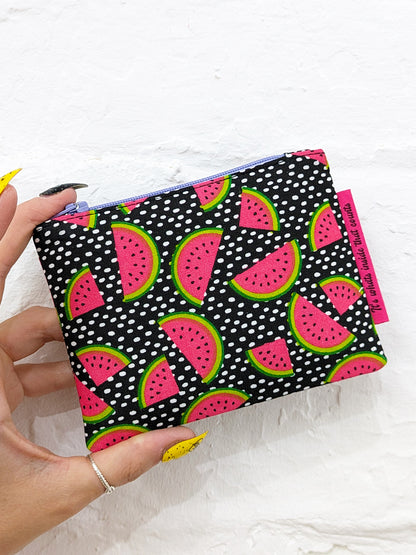 Watermelon Sugar Zippered Pouch-Pin Clothing-pinclothing.co.uk