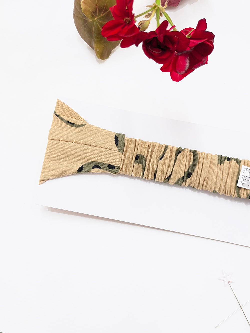 Desert Snakes x Neon Leopard Twist Headband SUPER SECONDS SALE (MD)-Pin Clothing-pinclothing.co.uk