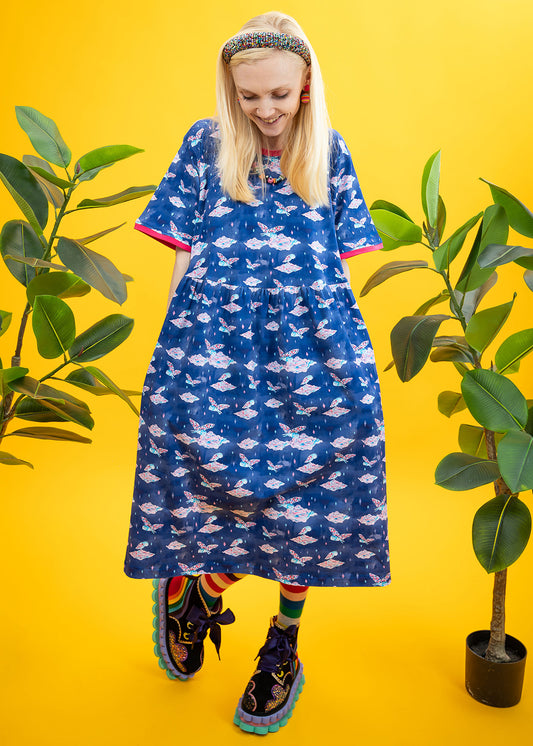 The Cloud Nine Smock Dress-pinclothing.co.uk-pinclothing.co.uk