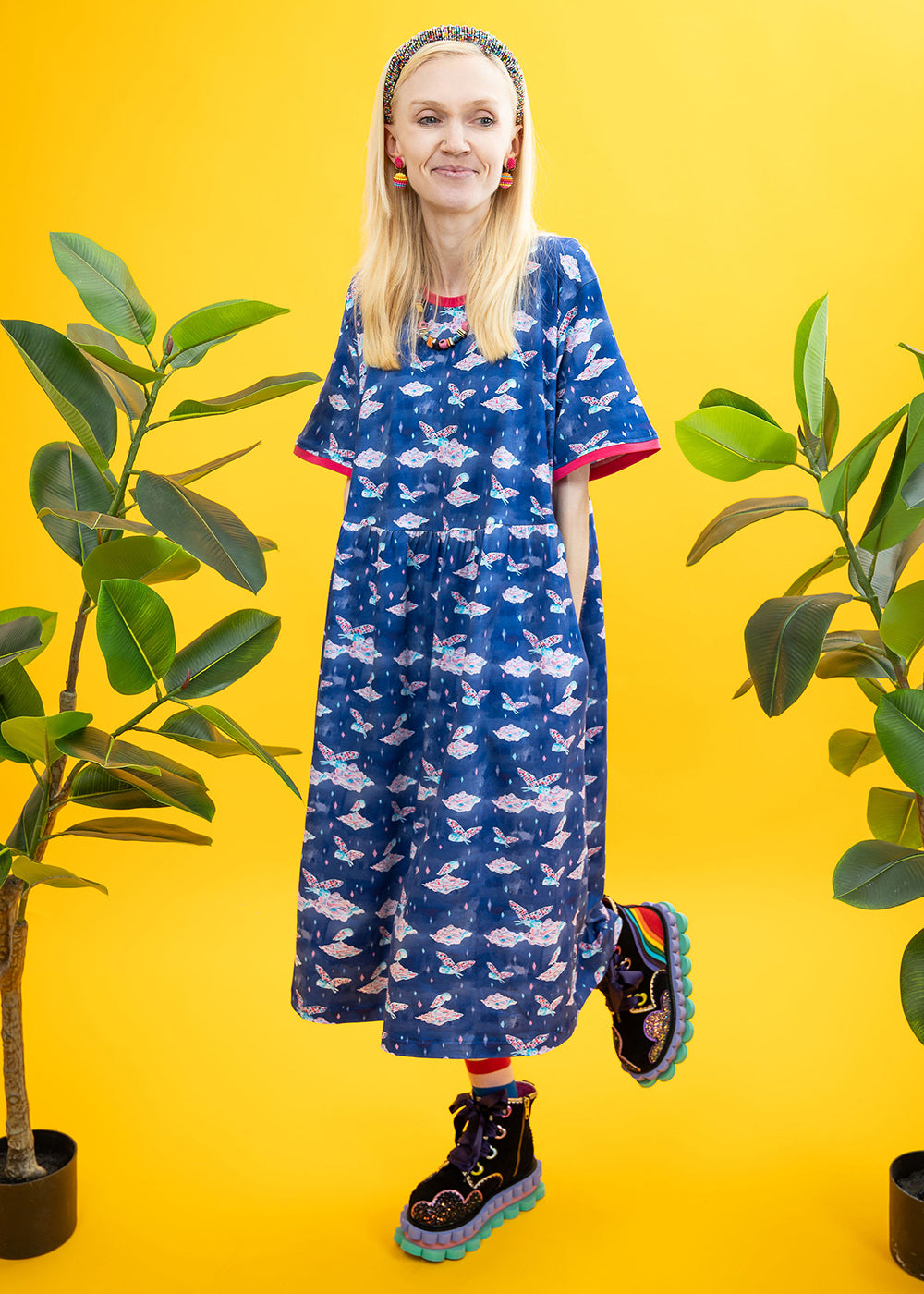 The Cloud Nine Smock Dress-pinclothing.co.uk-pinclothing.co.uk