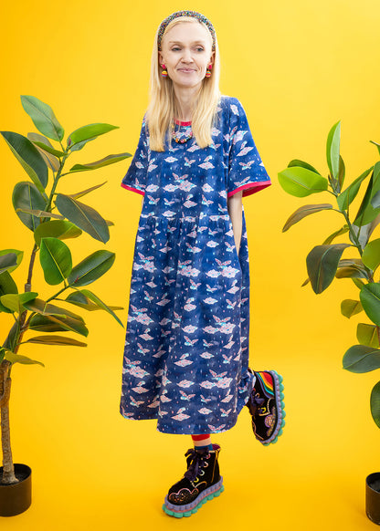 The Cloud Nine Smock Dress-pinclothing.co.uk-pinclothing.co.uk