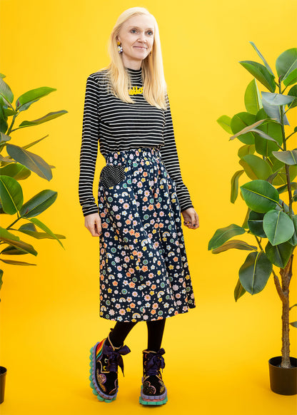 The Cosmic Garden Pocket Skirt-pinclothing.co.uk-pinclothing.co.uk