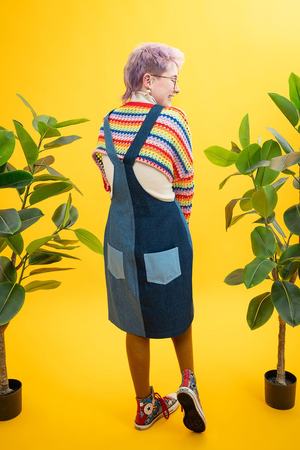 The Double Denim Pinafore Dress-pinclothing.co.uk-pinclothing.co.uk