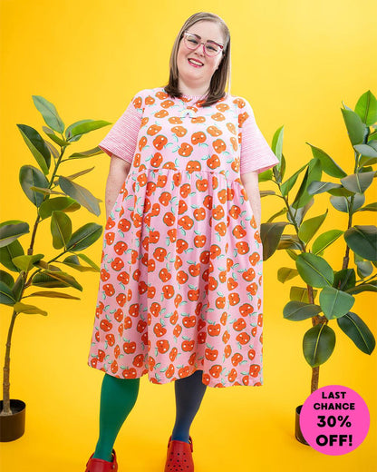 The Happy Apple Smock Dress-pinclothing.co.uk-pinclothing.co.uk