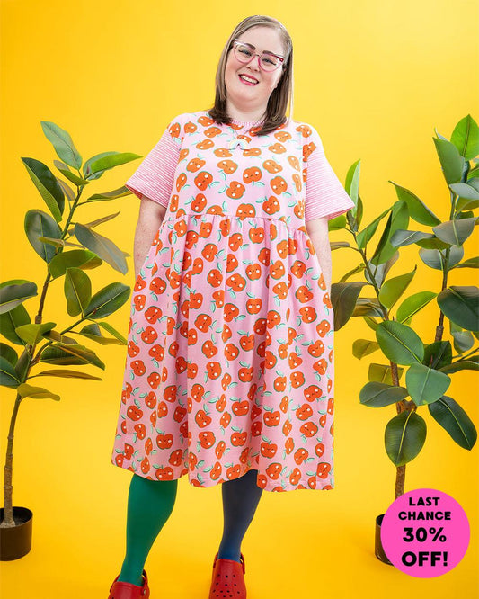The Happy Apple Smock Dress-pinclothing.co.uk-pinclothing.co.uk