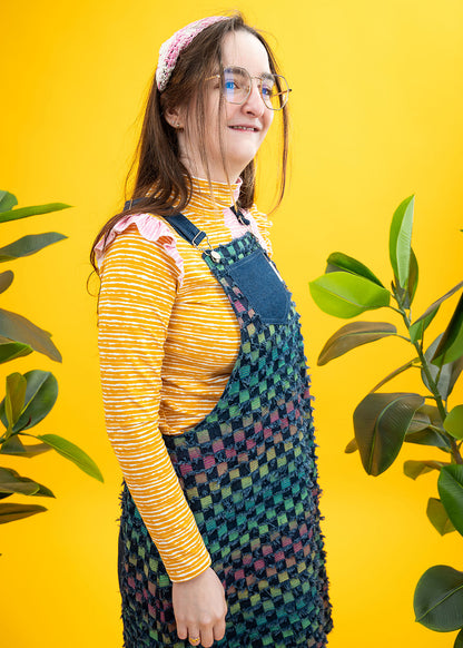 The Midnight Mosaic Pinafore Dress-pinclothing.co.uk-pinclothing.co.uk