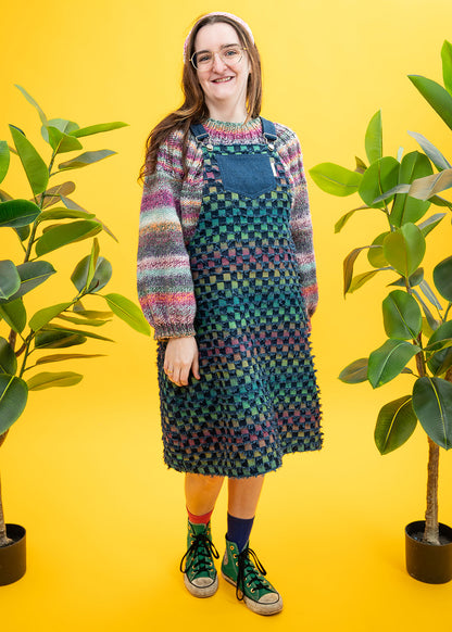 The Midnight Mosaic Pinafore Dress-pinclothing.co.uk-pinclothing.co.uk