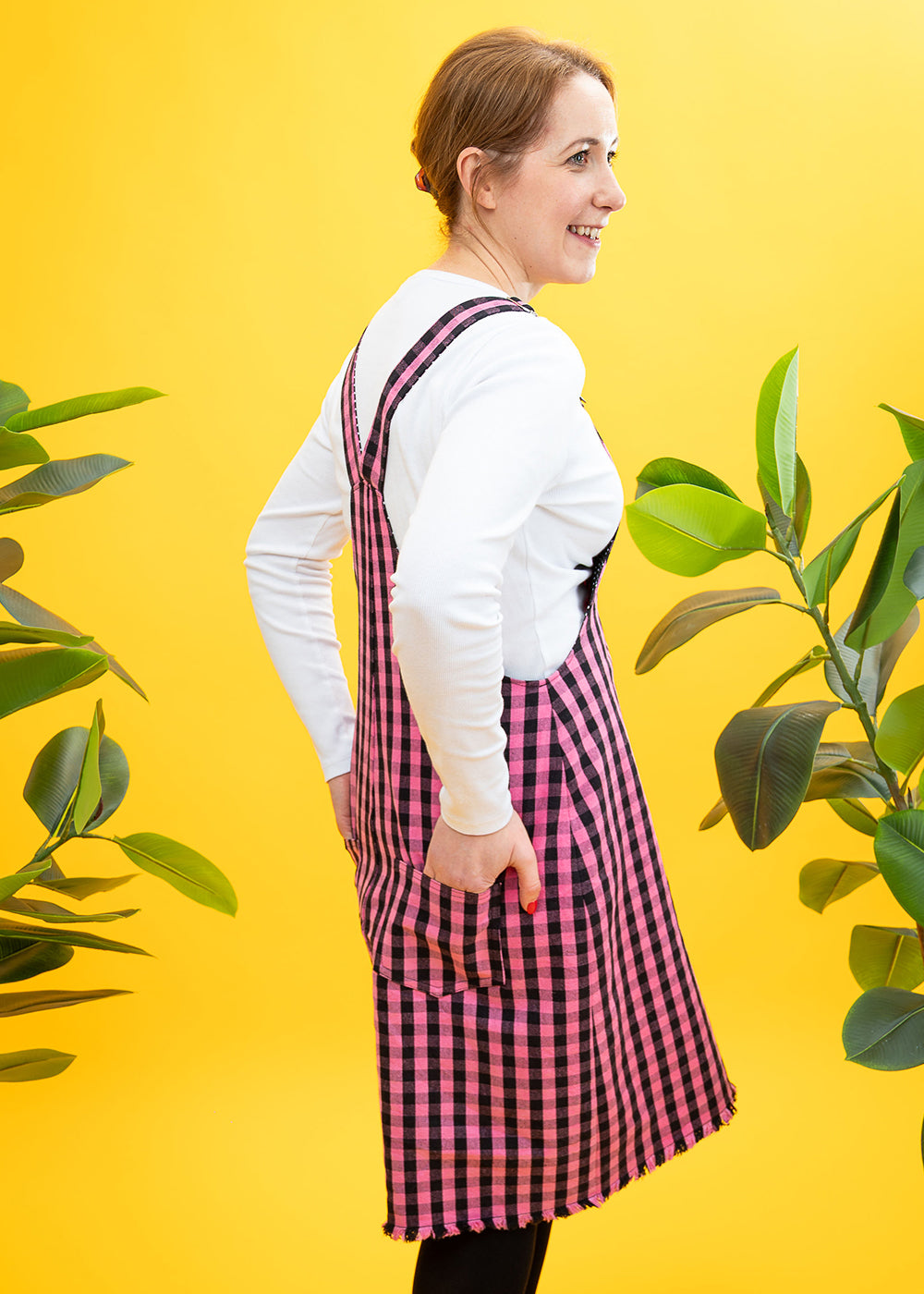 The Picnic-Pop Pinafore Dress-pinclothing.co.uk-pinclothing.co.uk