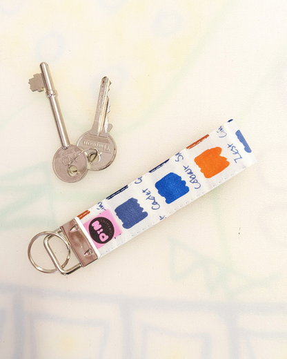 Paint Swatches Keyring SUPER SECONDS (OOAK)