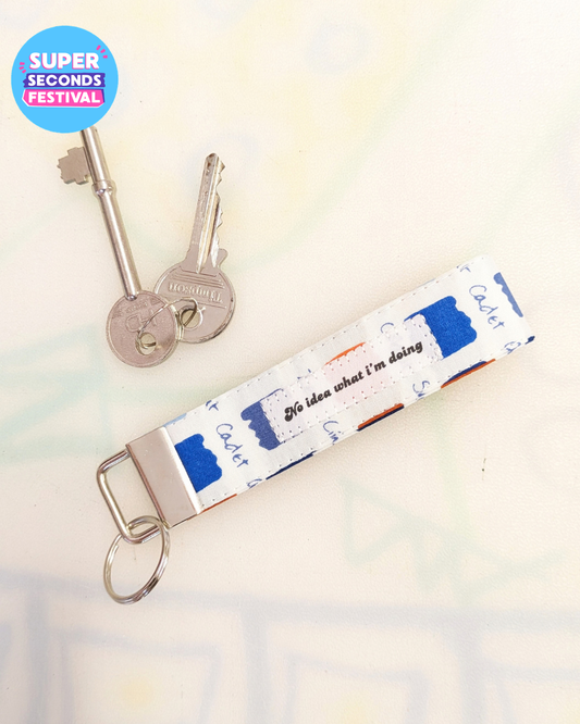 Paint Swatches Keyring SUPER SECONDS (OOAK)-pinclothing.co.uk-pinclothing.co.uk