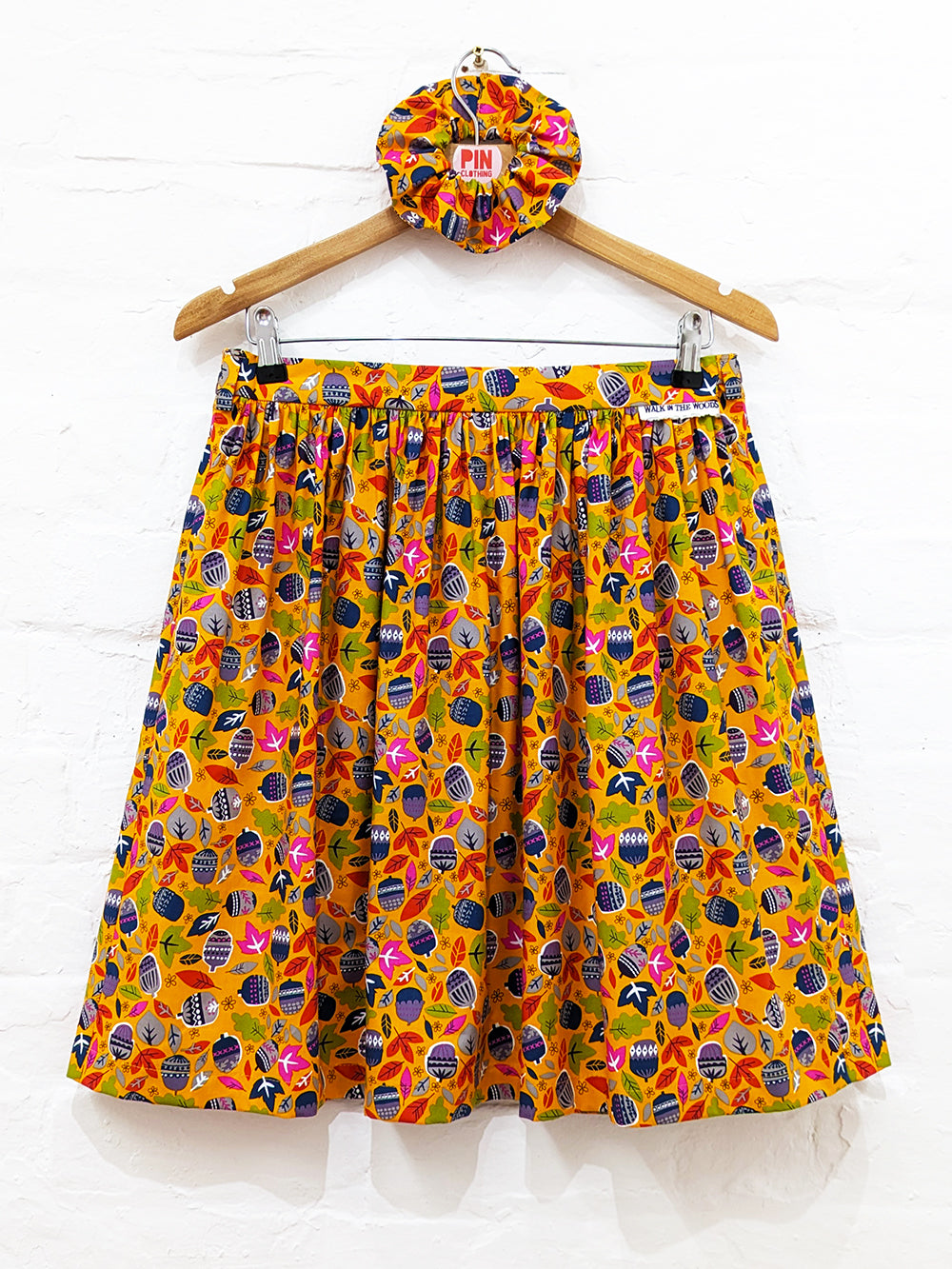 Walk in the Woods High Waisted Skirt-Pin Clothing-pinclothing.co.uk