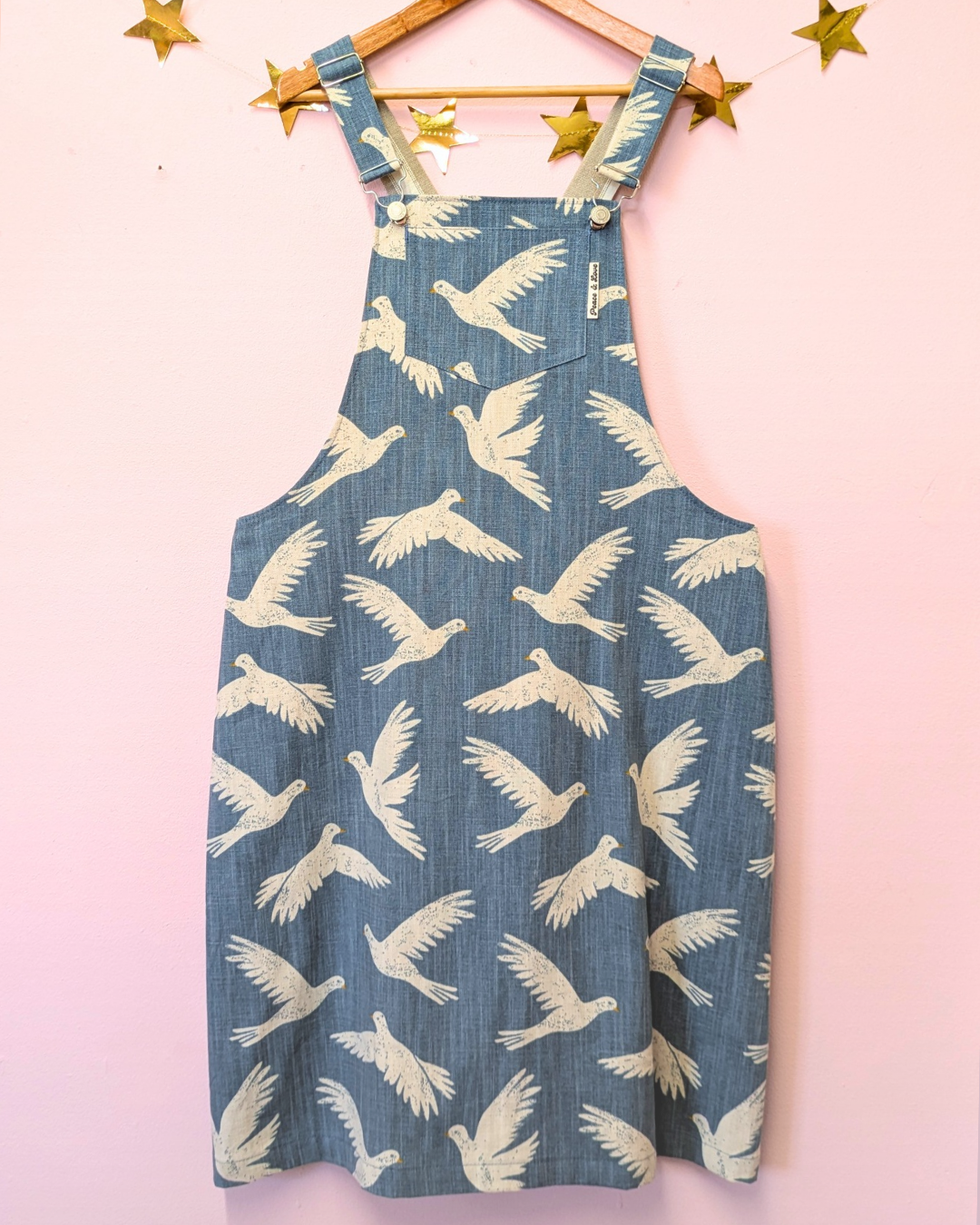 Paper Doves Dungaree Dress