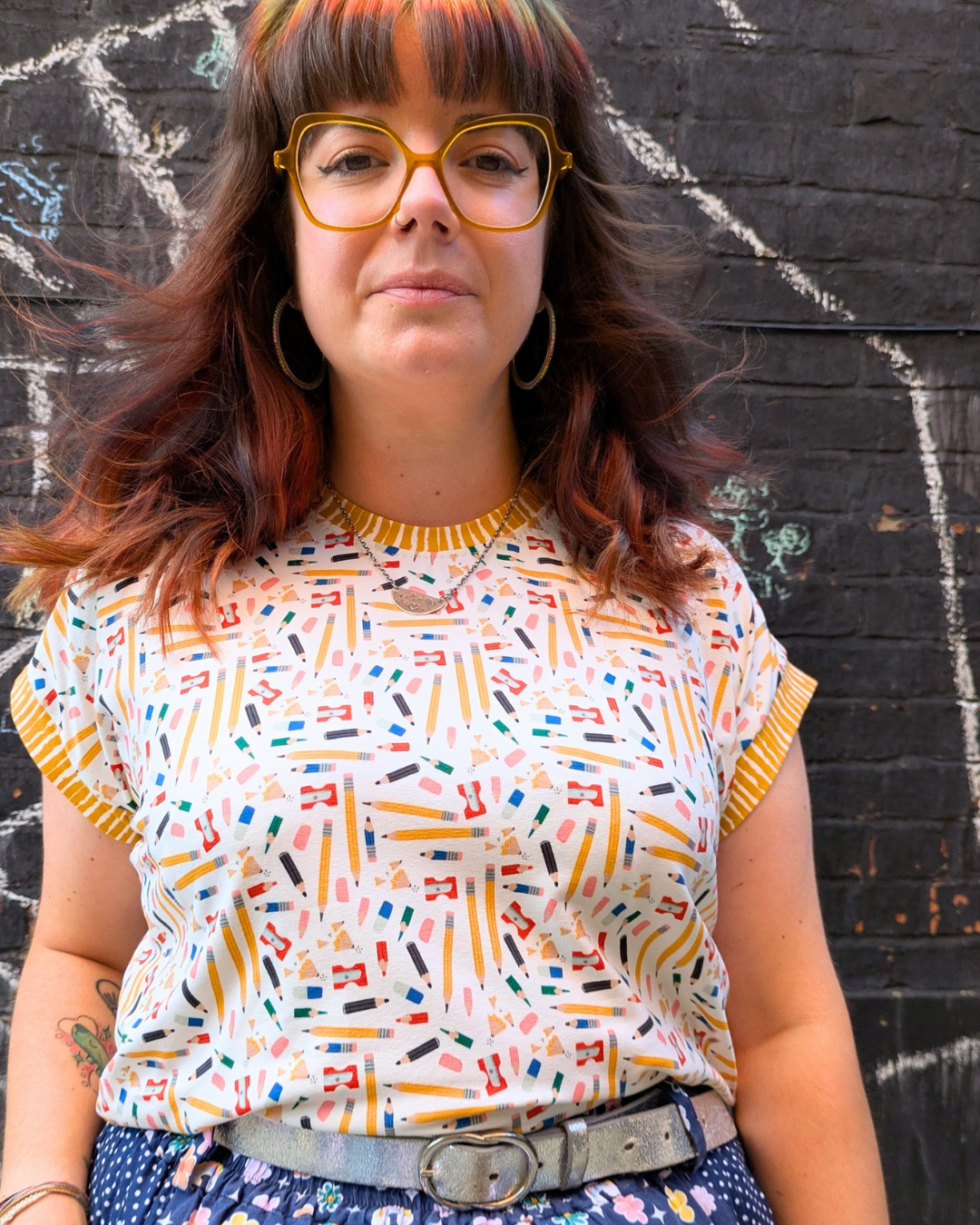 Stationery Lover Boxy Top