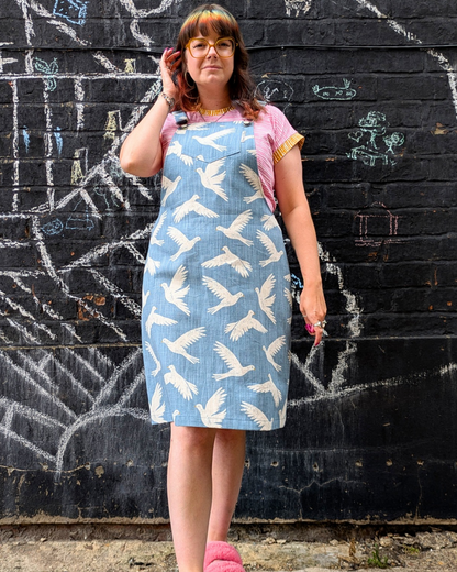 Paper Doves Dungaree Dress